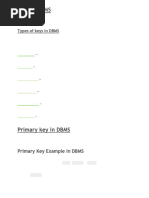 Database Keys Explained: PK, FK, CK, SK | PDF | Data | Data Model