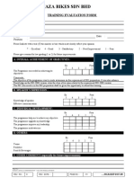 Evaluation - Form