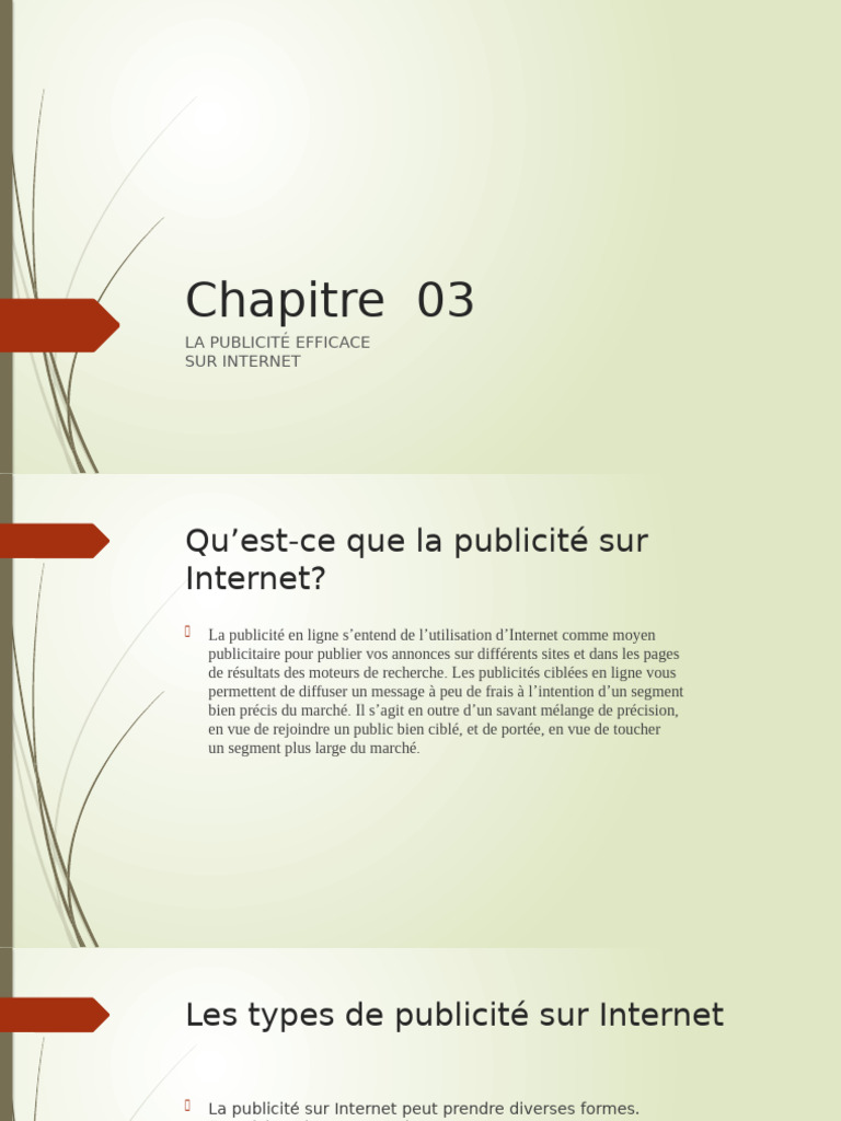 Publicité Efficace sur Internet : Guide Complet | PDF | Cryptographie ...