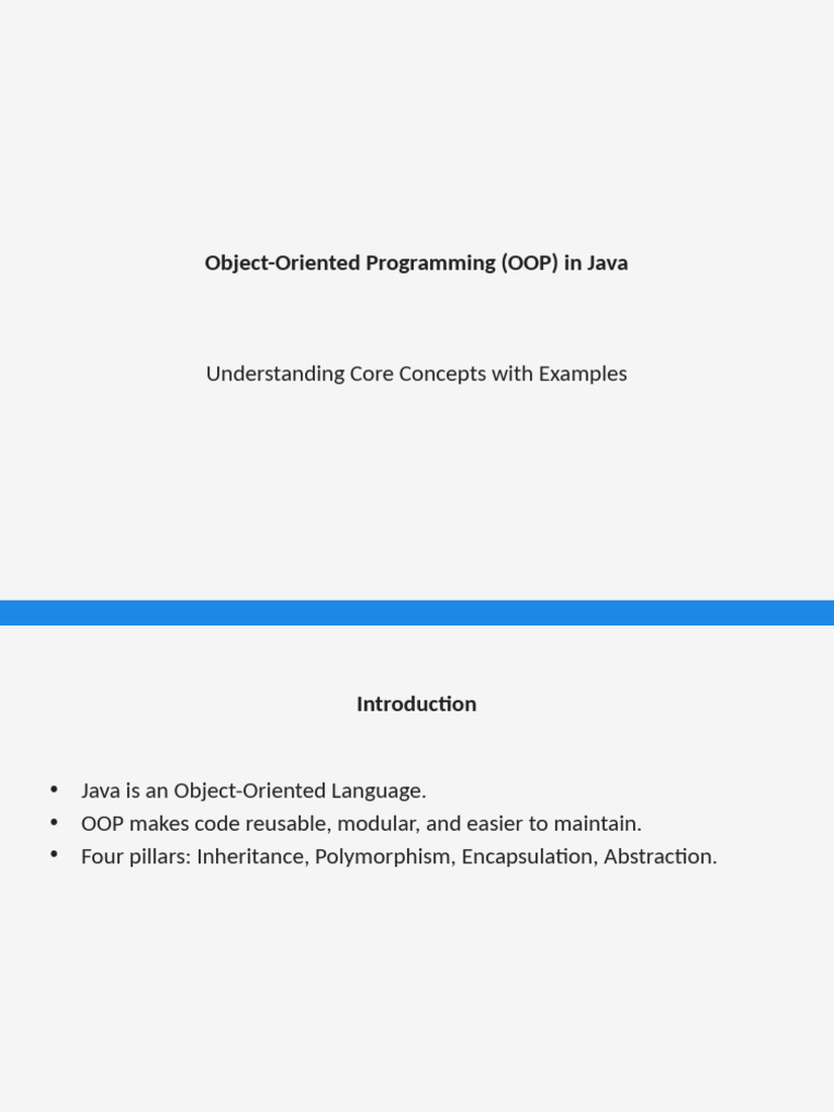 Java OOP Concepts Explained | PDF | Method (Computer Programming ...