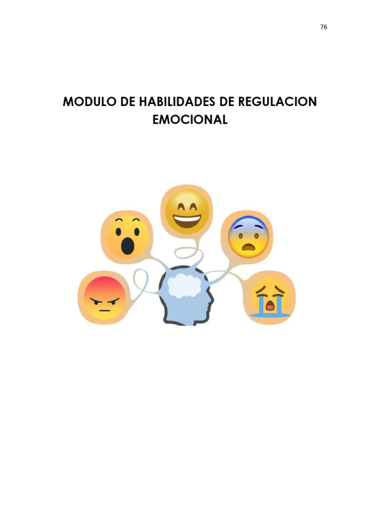 Habilidades de Regulación Emocional DBT | PDF | Las emociones | Asco