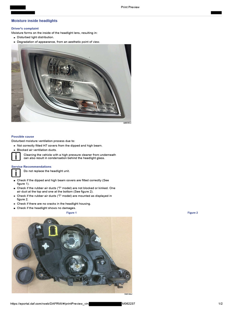 Moisture in Headlight | PDF | Headlamp | Duct (Flow)
