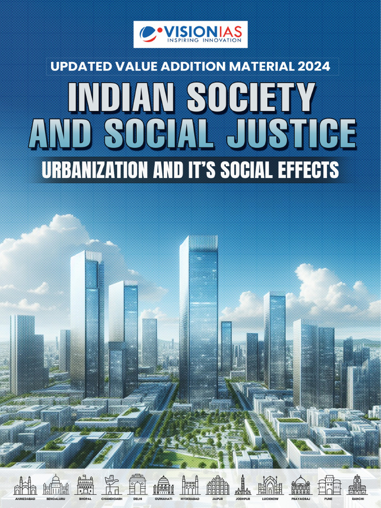 Urbanization and Social Effects in India | PDF | City | Slum