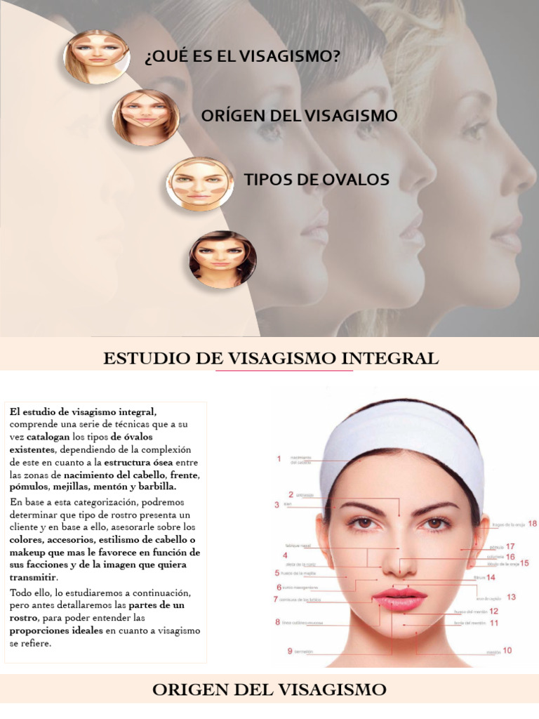 Guía Completa sobre Visagismo y Rostros | PDF