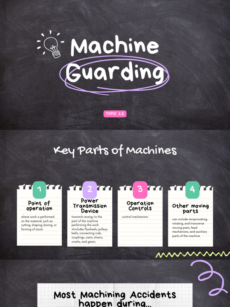 Topic 1.1 - Machine Guarding | PDF | Machines | Metalworking