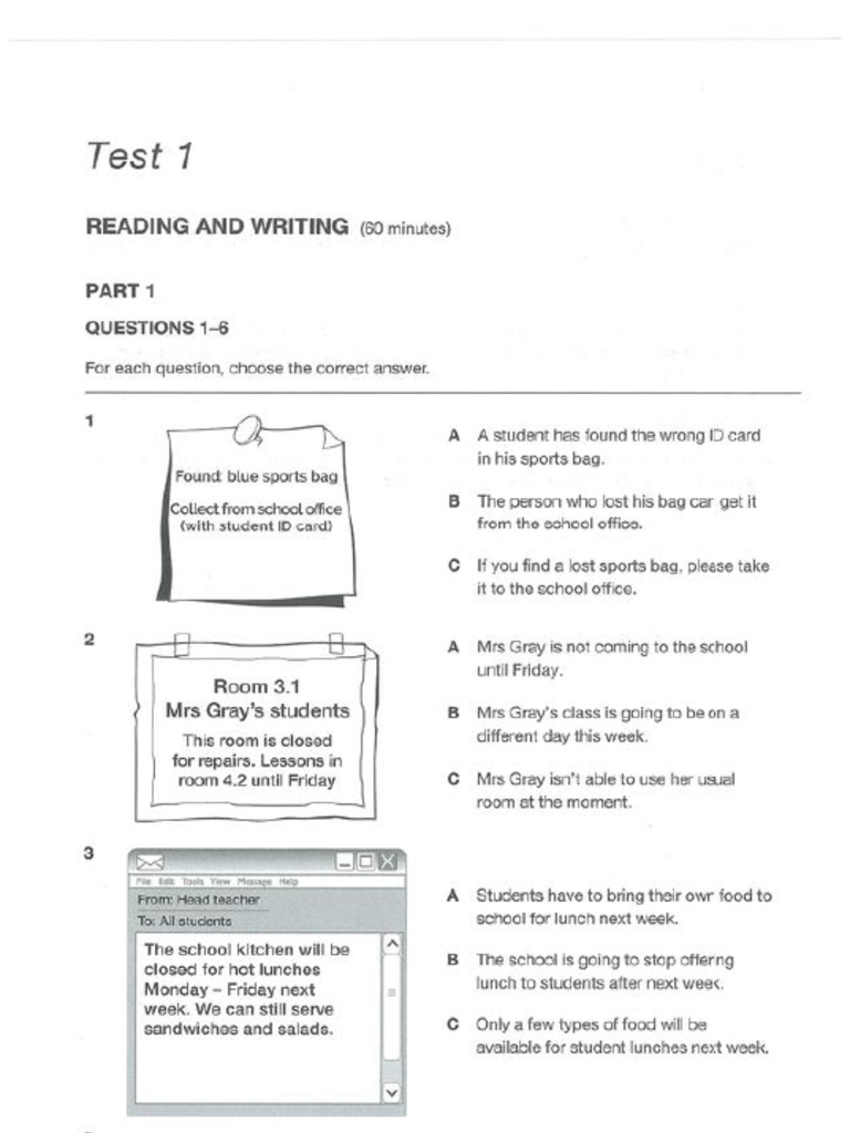 Test 1 A2 | PDF