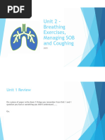 Deep Breathing Exercises Guide | PDF | Breathing | Cough