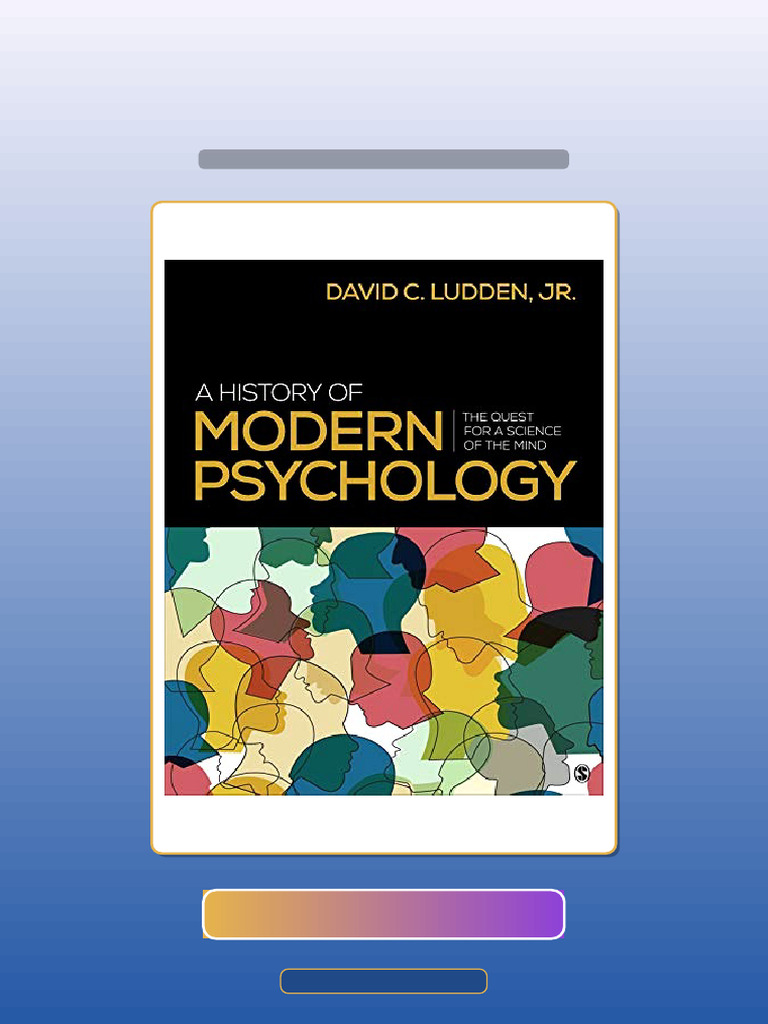 A History of Modern Psychology by Ludden Full Version | PDF ...