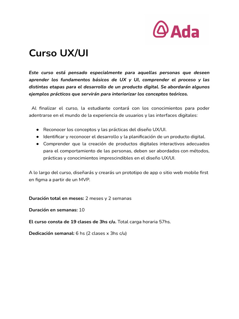 Curso UX - UI | PDF | Diseño | Informática