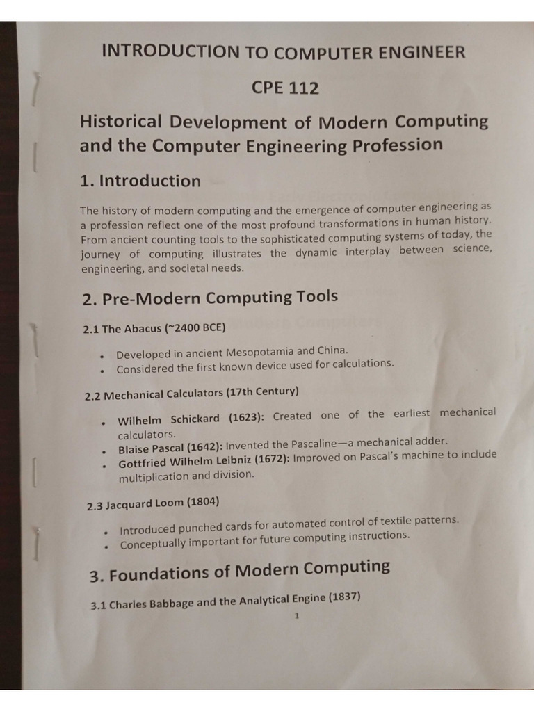 Cpe 112 File | PDF