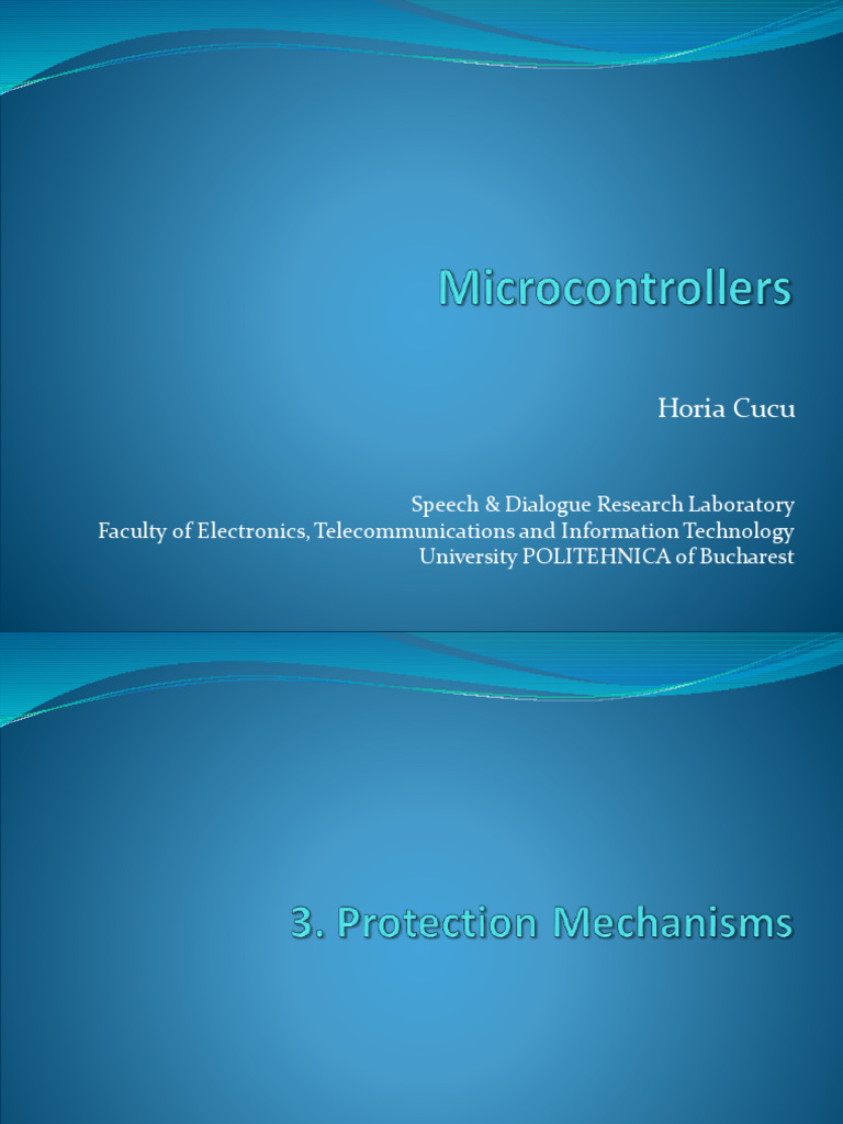 MC C11. Protection Mechanisms - HC v23.1 | PDF | Computer Hardware ...