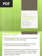 Download OLSR Optimized Link State Router Presentasi by Amrico Zulni SN92962153 doc pdf