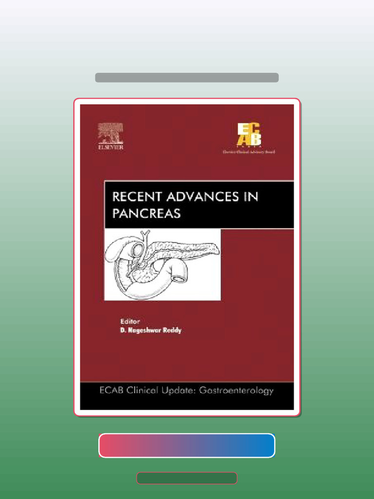 Complete Recent Advances in Pancreas ECAB Ebook and TestBank Bundle ...