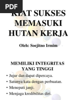 Download Makalah Kiat Sukses Memasuki Dunia Kerja by AdHy Sosaleh SN92962335 doc pdf