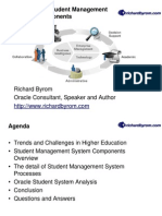 Oracle Student System