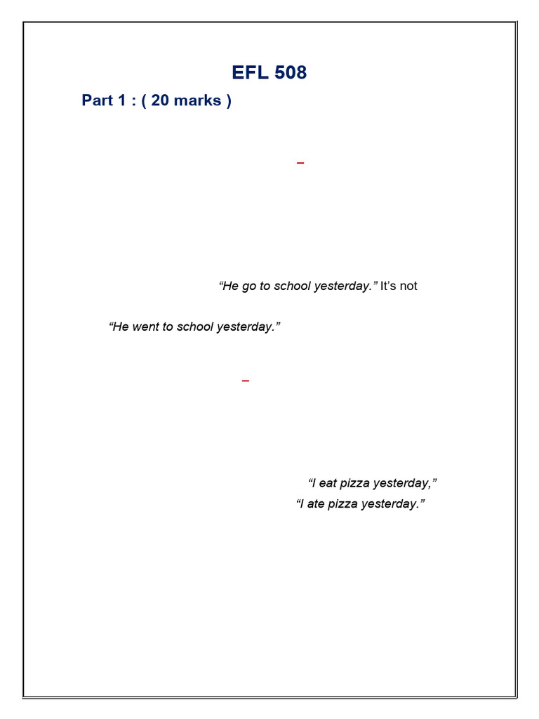 EFL Teaching Principles and Strategies | PDF | Vocabulary | English As ...