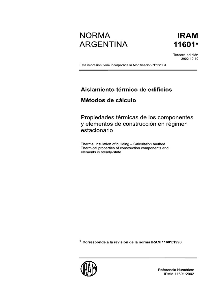 Iram 11601 - 2002 | PDF