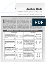 Anchor Rod Guidelines