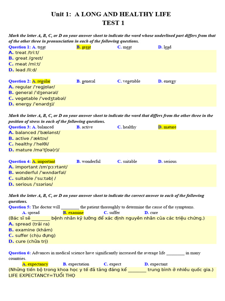 Bo Test Global Success 11 Form 2025 File Word Key Chi Tiet C11u1 Test 1 ...