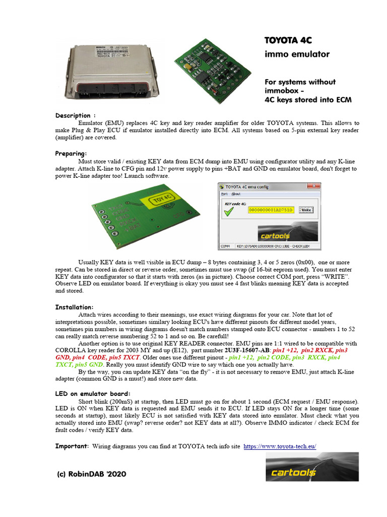 Toyota 4c en | PDF | Electrical Connector | Computer Hardware