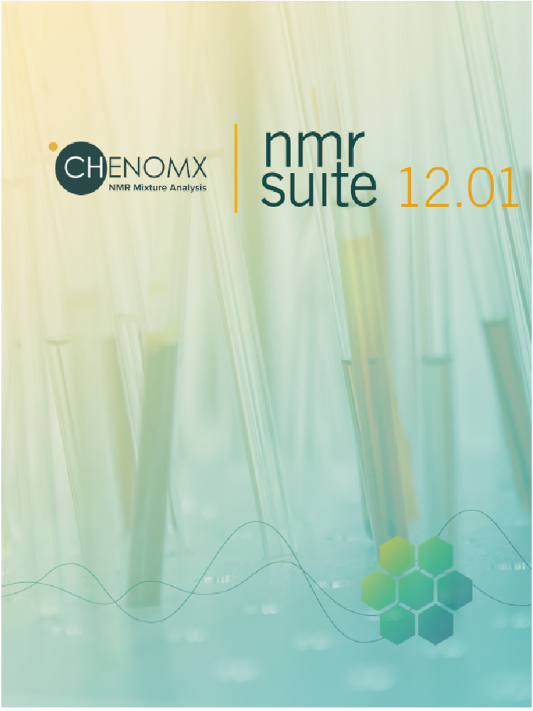 Chenomx NMR Suite 12.0 User Guide | PDF | Nuclear Magnetic Resonance ...