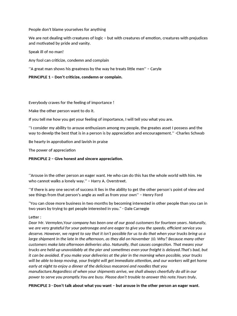Essential Principles for Effective Communication | PDF