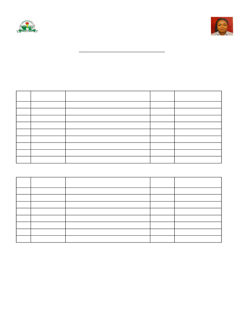 Course Form - First Semester, 2024 - 2025 | PDF | Learning
