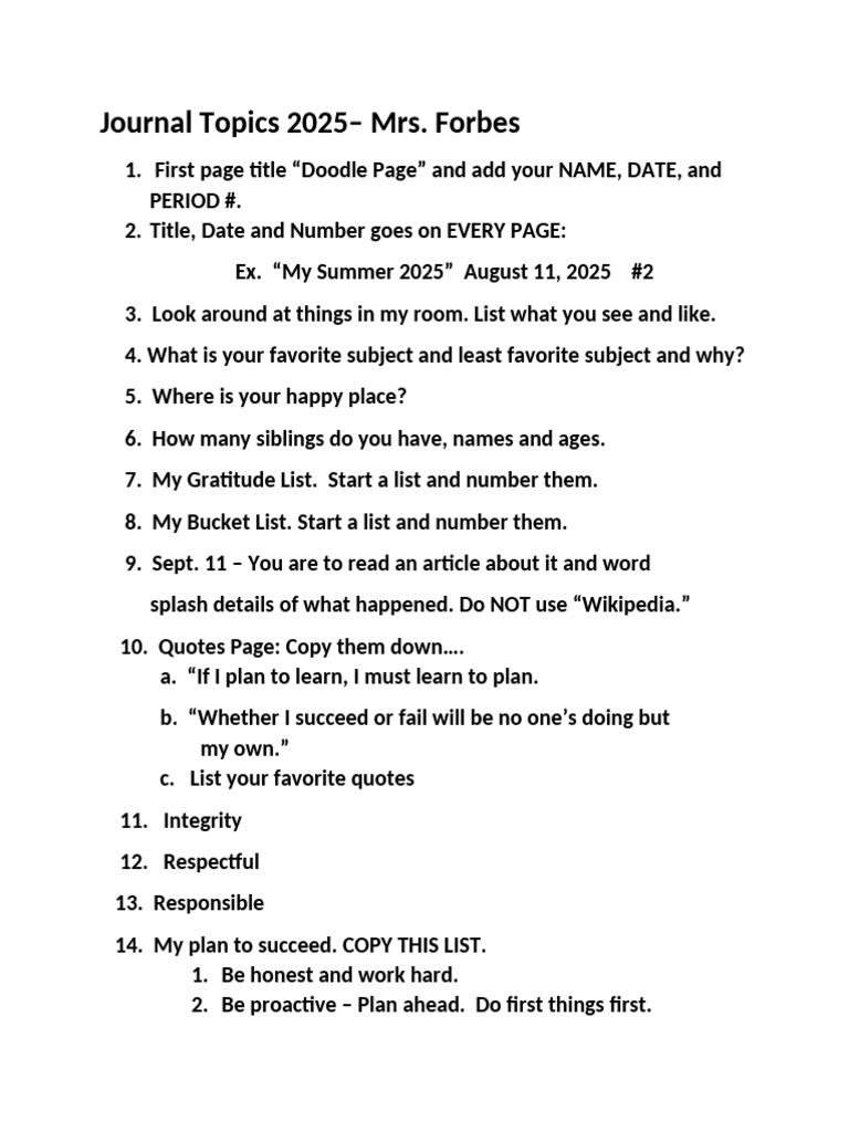 Journal Topics 2025 | PDF