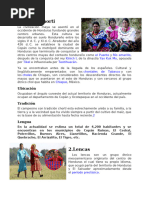 Ubicación actual y histórica de los Lencas | PDF