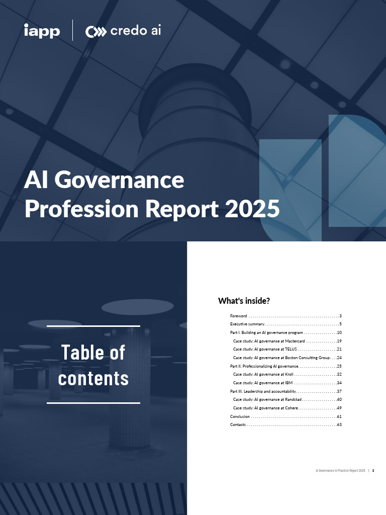 AI Governance Report 2025 Insights | PDF | Regulatory Compliance ...