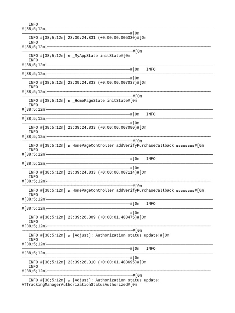 Ws Log | PDF