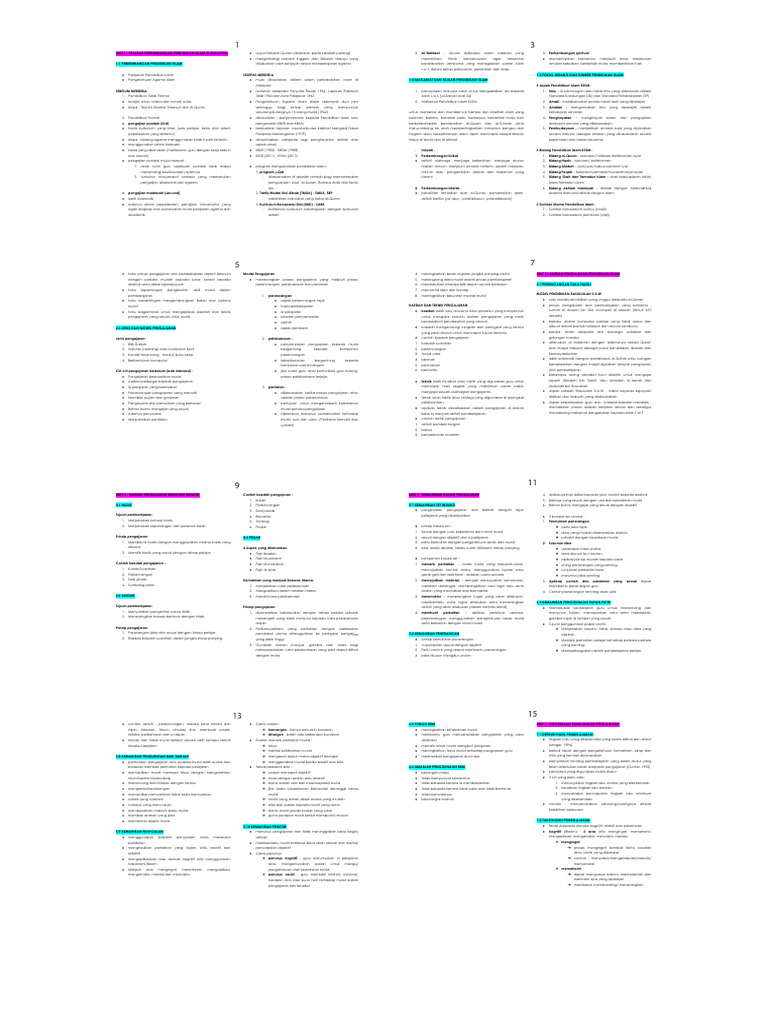 Nota Nota | PDF