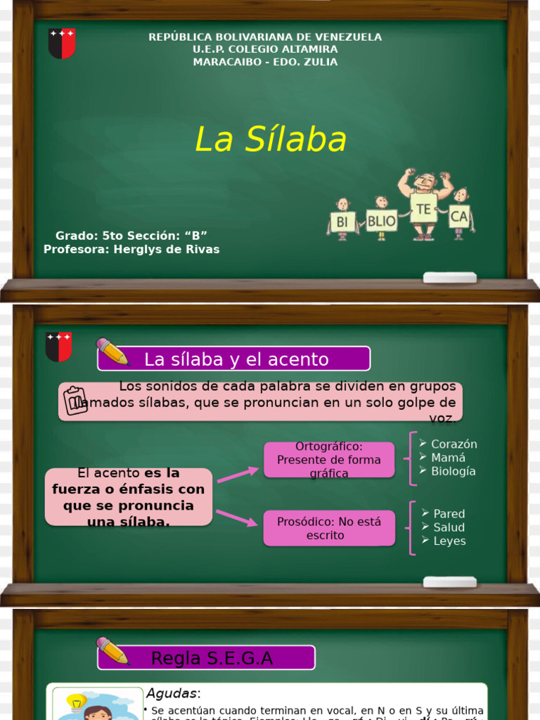 La Sílaba y el Acento en Español | PDF | Voz humana | Lingüística