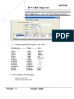 Amit Patel: Program 7 Write A Windows Application To Insert and Delete Data From Database