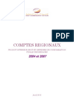 Comptes Regionaux 2007