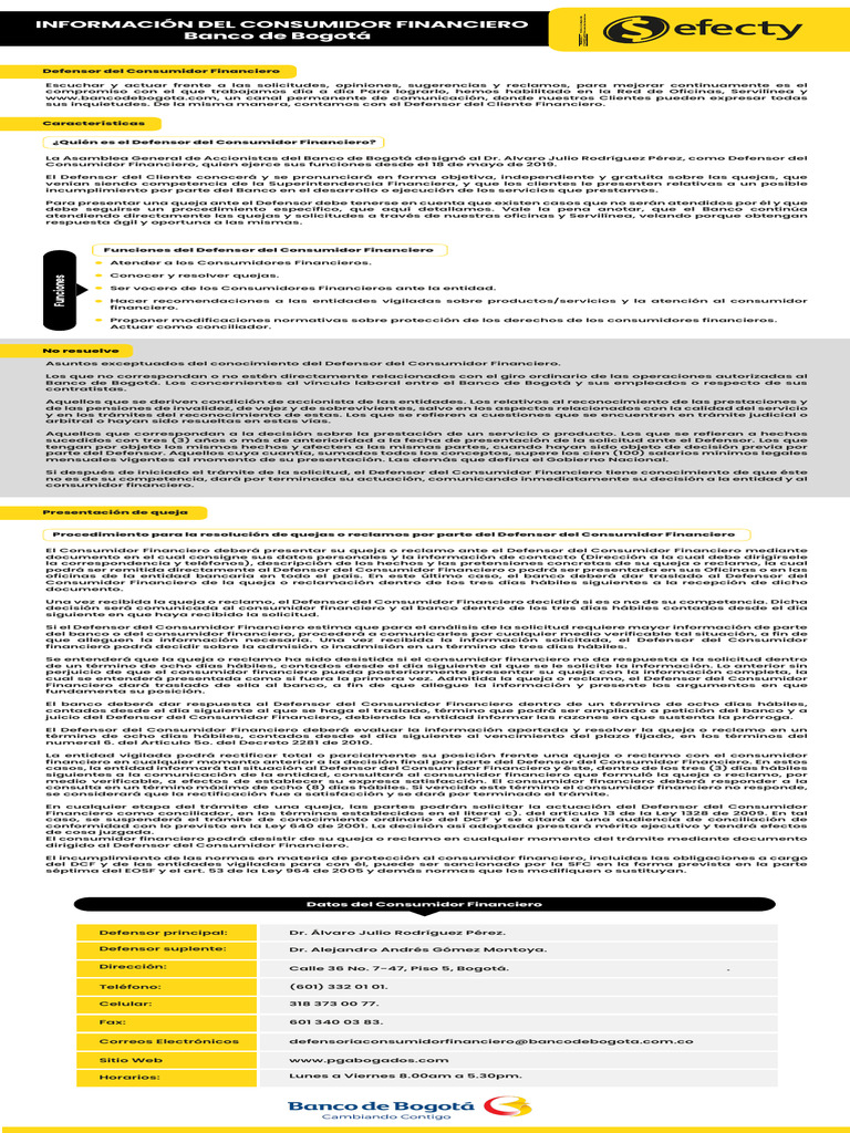 Efec | PDF | Protección al Consumidor | Los consumidores