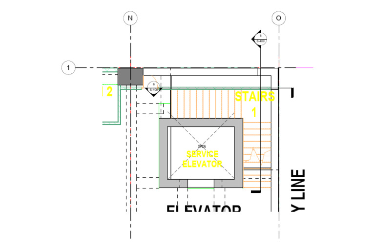 Elevator Lobby and Property Line Layout | PDF