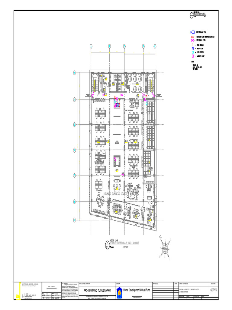 Structured Cabling and CCTV Layout | PDF