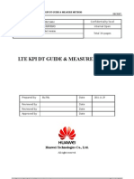 Lte Kpi DT Guide & Measure Method.