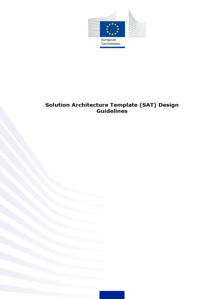 Solution Architecture Template Guidelines | PDF | Specification ...