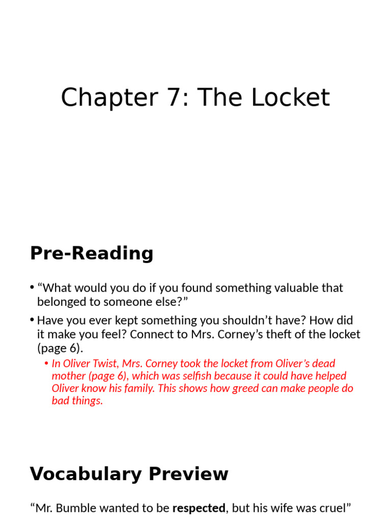 7-Chapter 7 - The Locket | PDF