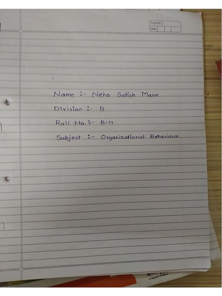 OB Assignment 1 | PDF