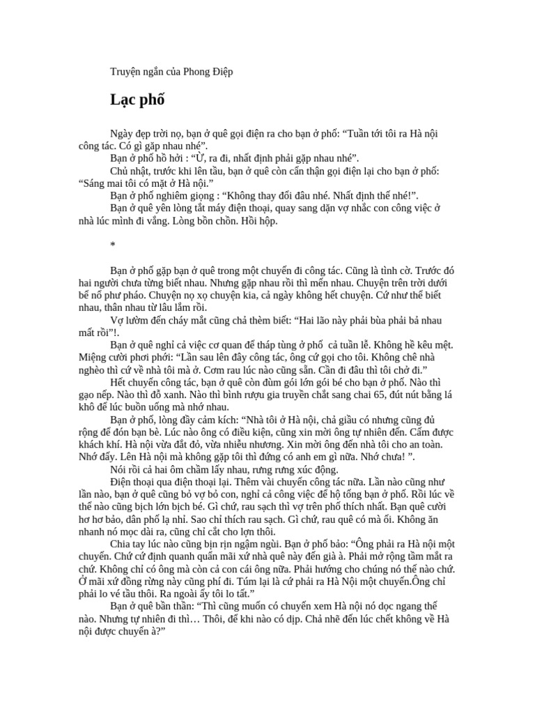 Lac Pho | PDF