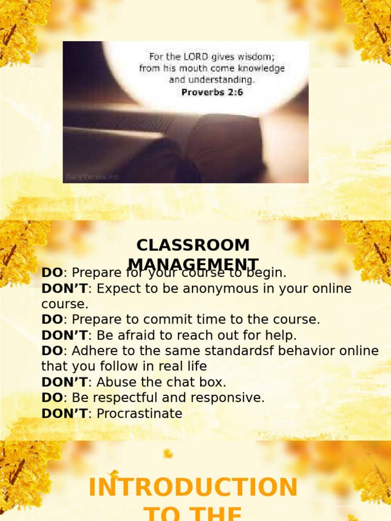 Online Course Preparation Tips | PDF | Idea | Liberal Arts Education