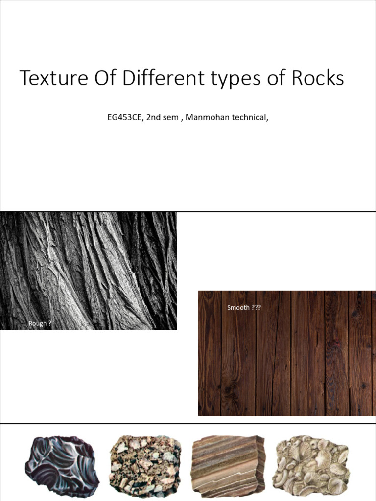 Rock Textures: Types and Characteristics | PDF | Rock (Geology ...