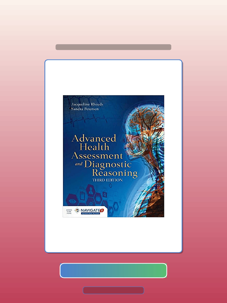 Authorized Advanced Health Assessment and Diagnostic Reasoning 3rd ...