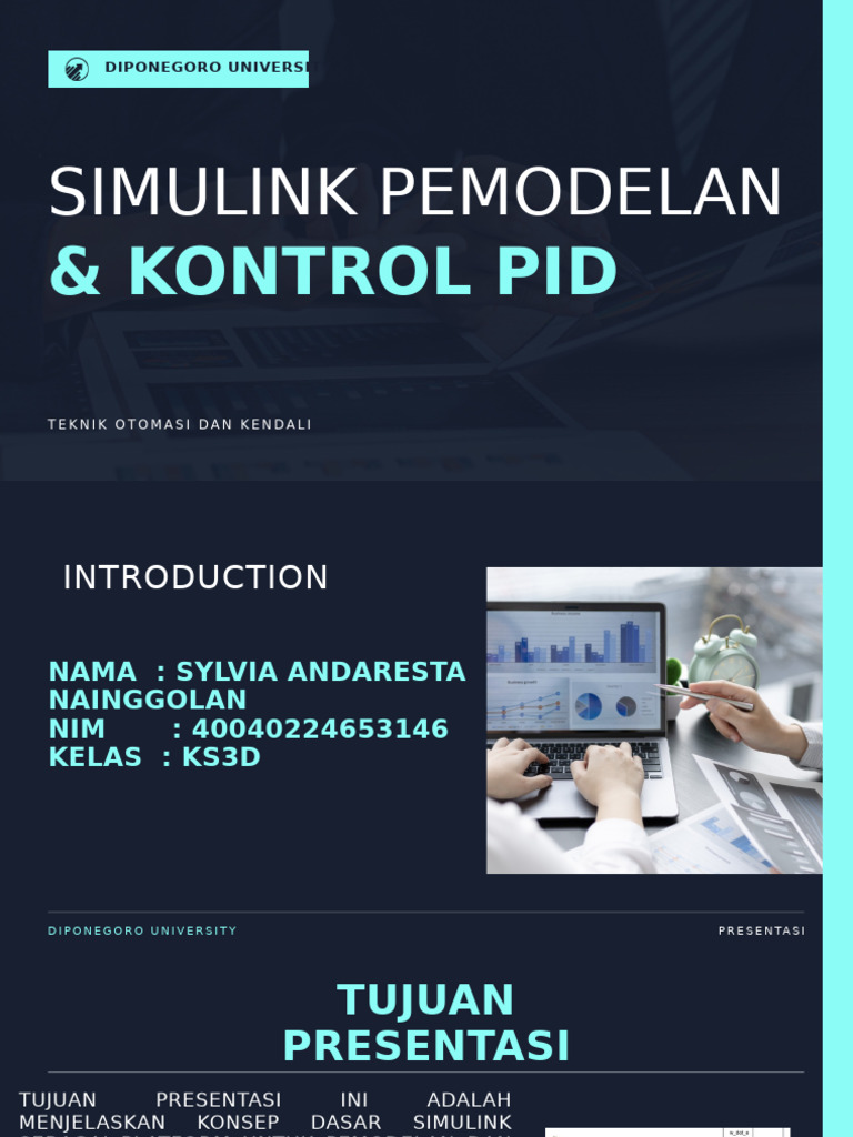 Pemodelan Kontrol PID dengan Simulink | PDF