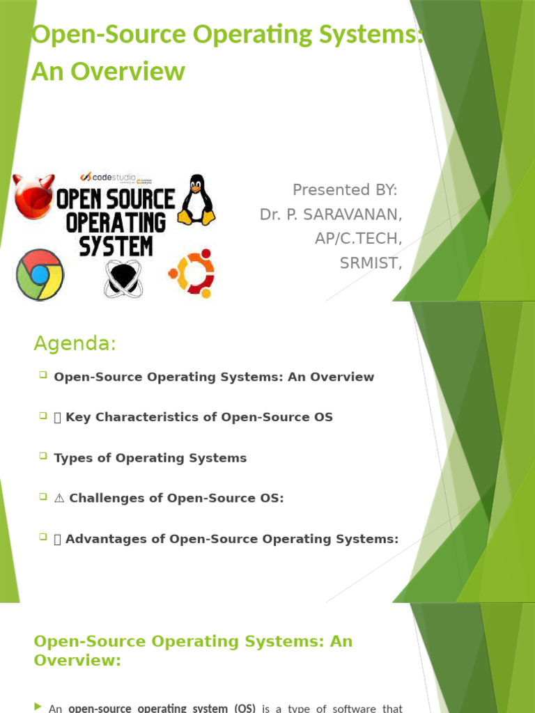 Overview of Open-Source Operating Systems | PDF | Operating System | Linux
