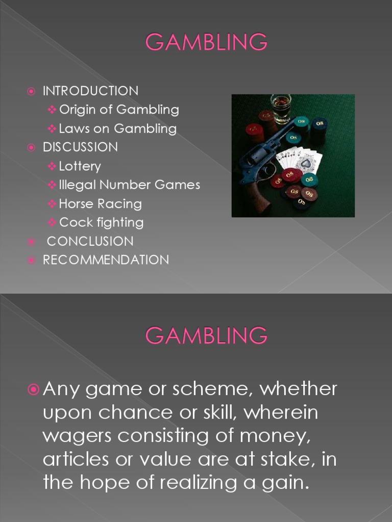 PPT | PDF | Gambling | Lottery