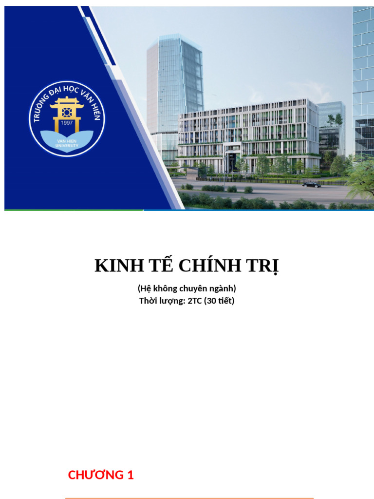 KTCT - Chương 1 | PDF